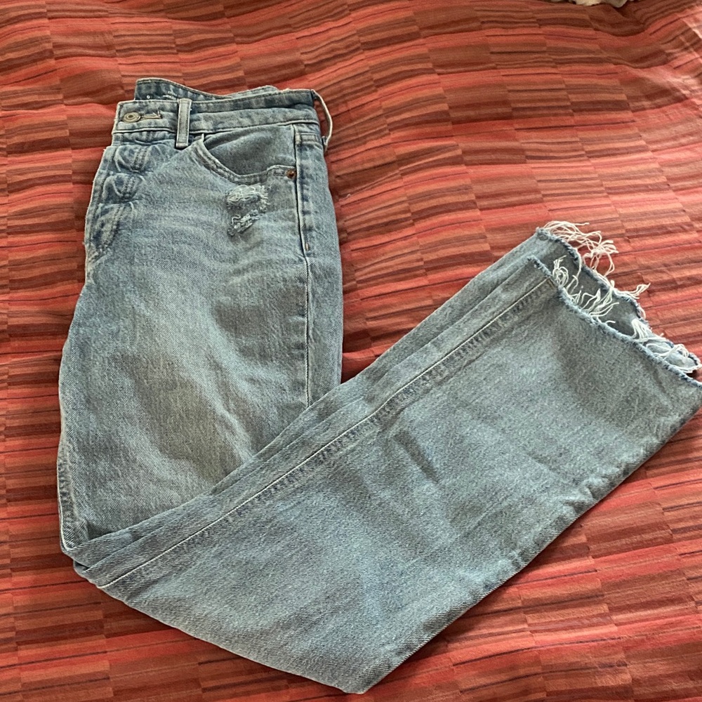 Old Navy Extra High-Rise kicker boot cut Light Blue Women's Jeans